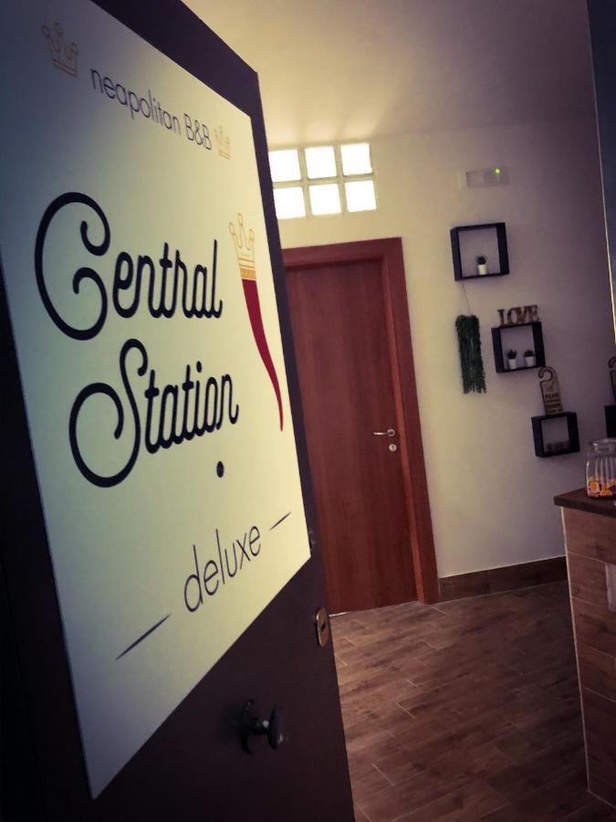 לינה וארוחת בוקר Napoli Central Station Deluxe מראה חיצוני תמונה